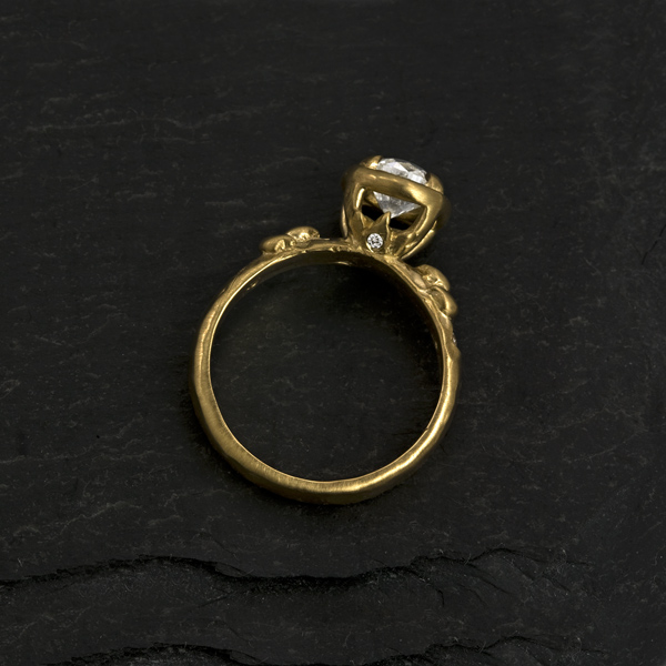 Custom Engagement Ring NYC - Tracy Matthews