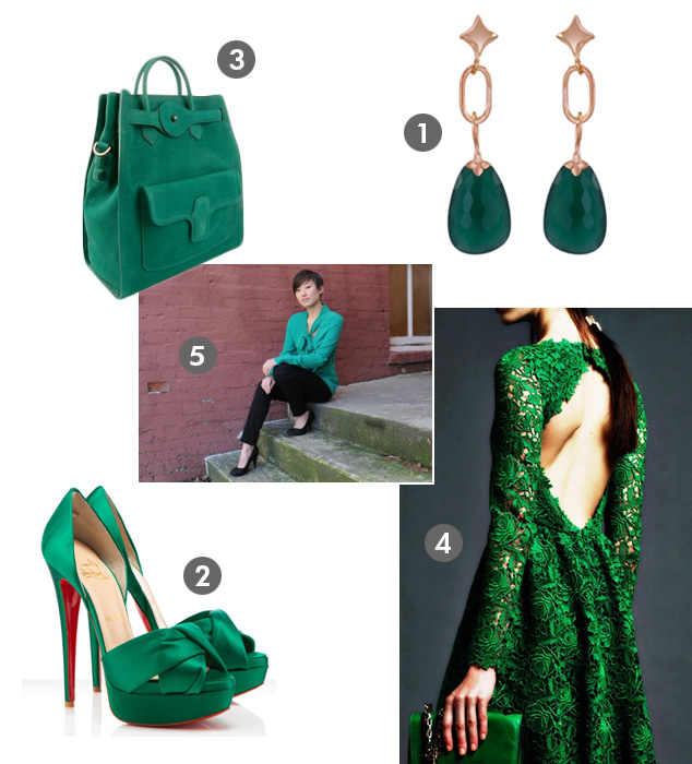 How to Wear Emerald Green Tracy Matthews