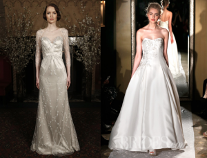 Left: Women's Wear Daily Right: Brides.com